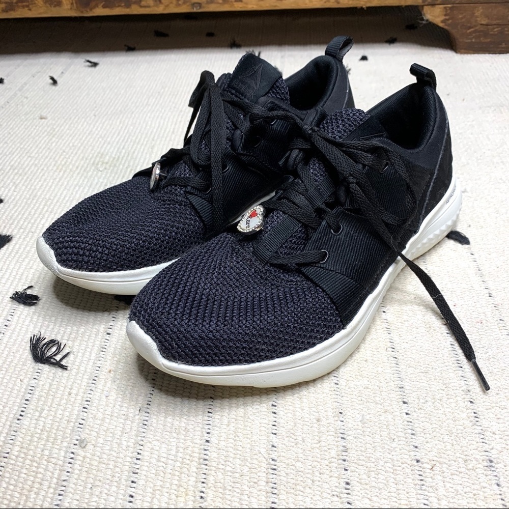 Reebok Black Astroride black Athletic Sneakers - Picture 1 of 10